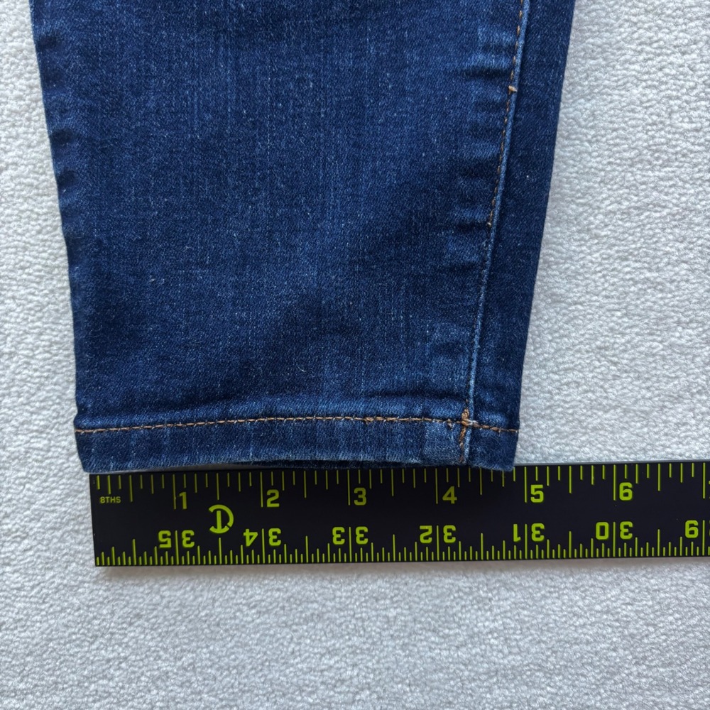 NYDJ Skinny Jeans Women Size 6 Dark Blue Lift‎ Tuck Indigo Denim Pants - Picture 8 of 11